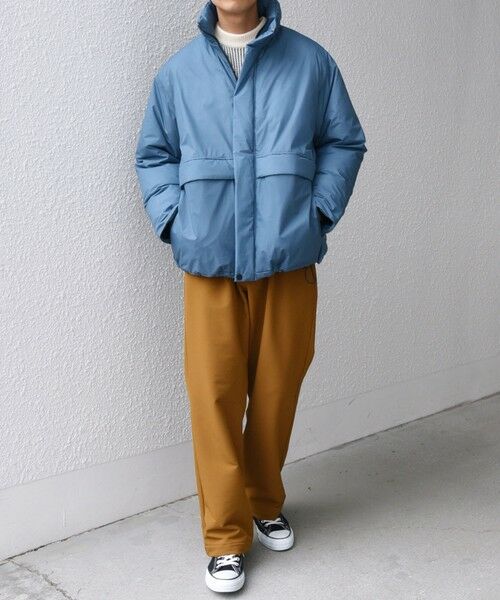 SHIPS / シップス その他パンツ | SHIPS any:〈洗濯機可能〉ストレッチ 裏起毛 ウォーム アーバン 2タック ワイド イージー パンツ (セットアップ対応)◇ | 詳細9