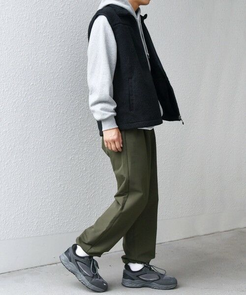 SHIPS / シップス その他パンツ | SHIPS any:〈洗濯機可能〉ストレッチ 裏起毛 ウォーム アーバン 2タック ワイド イージー パンツ (セットアップ対応)◇ | 詳細19