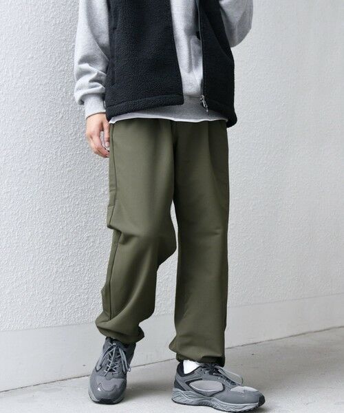 SHIPS / シップス その他パンツ | SHIPS any:〈洗濯機可能〉ストレッチ 裏起毛 ウォーム アーバン 2タック ワイド イージー パンツ (セットアップ対応)◇ | 詳細21