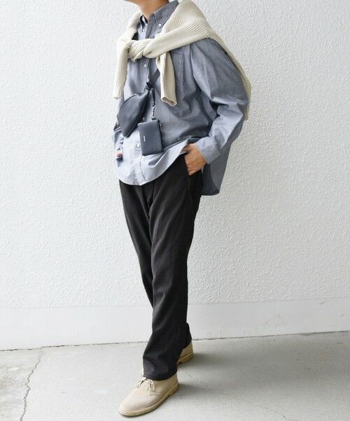 SHIPS / シップス チノ・ワークパンツ | SHIPS any: 裏起毛 ウォーム ストレッチ テーパード チノ パンツ 25AW◇ | 詳細2