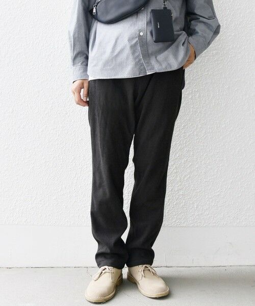 SHIPS / シップス チノ・ワークパンツ | SHIPS any: 裏起毛 ウォーム ストレッチ テーパード チノ パンツ 25AW◇ | 詳細3