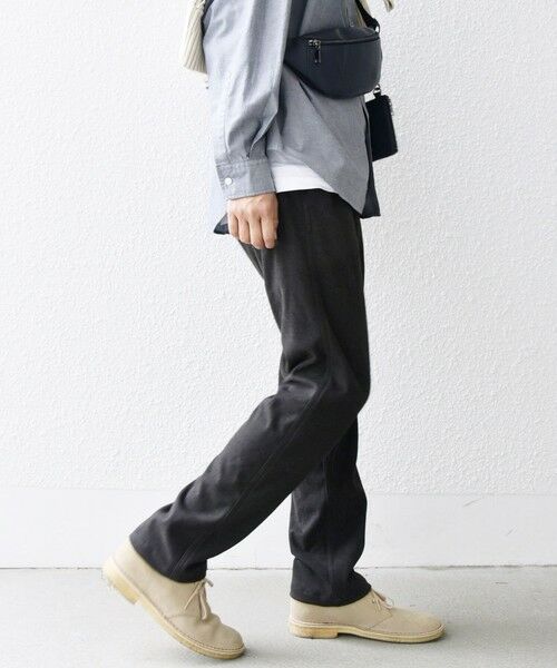 SHIPS / シップス チノ・ワークパンツ | SHIPS any: 裏起毛 ウォーム ストレッチ テーパード チノ パンツ 25AW◇ | 詳細5