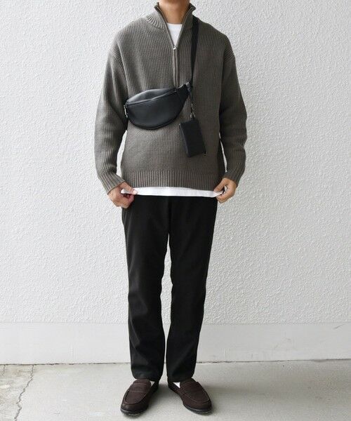 SHIPS / シップス チノ・ワークパンツ | SHIPS any: 裏起毛 ウォーム ストレッチ テーパード チノ パンツ 25AW◇ | 詳細9