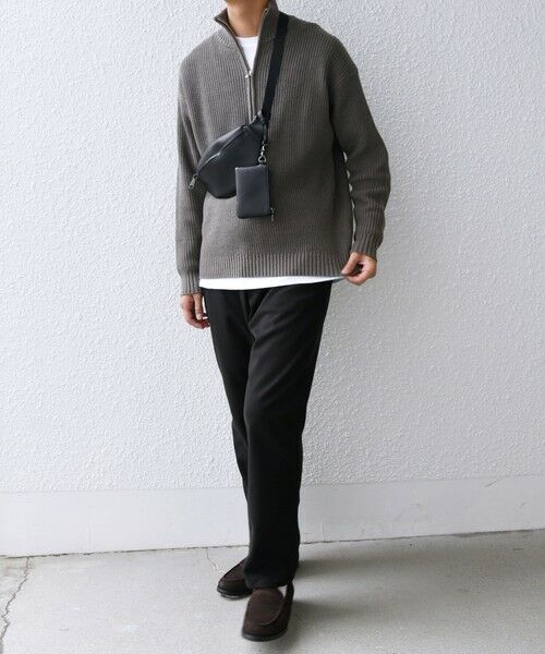 SHIPS / シップス チノ・ワークパンツ | SHIPS any: 裏起毛 ウォーム ストレッチ テーパード チノ パンツ 25AW◇ | 詳細10