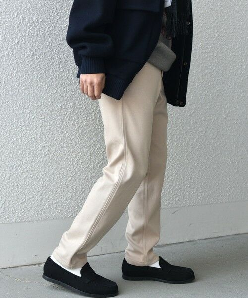 SHIPS / シップス チノ・ワークパンツ | SHIPS any: 裏起毛 ウォーム ストレッチ テーパード チノ パンツ 25AW◇ | 詳細20