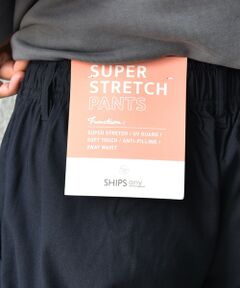 SHIPS any: スーパー ストレッチ 裏起毛 ウォーム スリム テーパード イージー パンツ◆