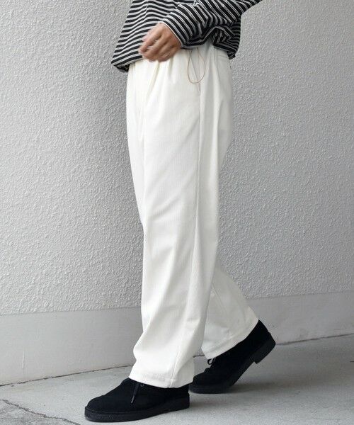 SHIPS / シップス その他パンツ | SHIPS any:〈洗濯機可能〉SOLOTEX(R) コーデュロイ セミワイド イージーパンツ(セットアップ対応)◇ | 詳細4