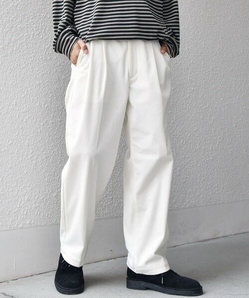 SHIPS / シップス その他パンツ | SHIPS any:〈洗濯機可能〉SOLOTEX(R) コーデュロイ セミワイド イージーパンツ(セットアップ対応)◇ | 詳細5