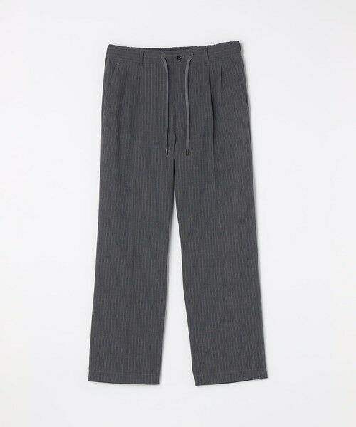 SHIPS / シップス その他パンツ | SHIPS any: LIM BLESS ソリッド/ストライプ 2プリーツ セミワイド イージーパンツ(セットアップ対応)◇ | 詳細6