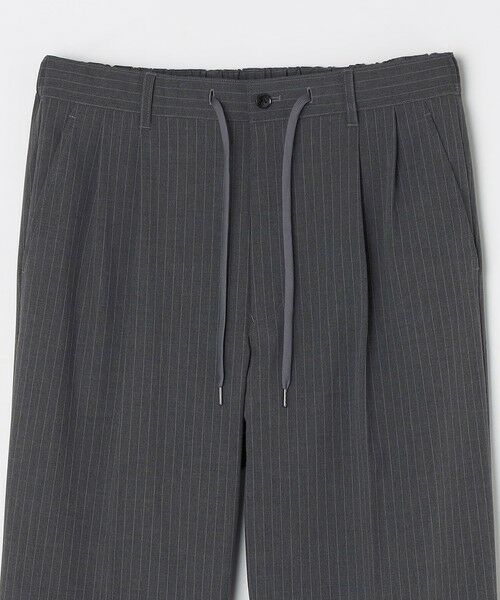 SHIPS / シップス その他パンツ | SHIPS any: LIM BLESS ソリッド/ストライプ 2プリーツ セミワイド イージーパンツ(セットアップ対応)◇ | 詳細7