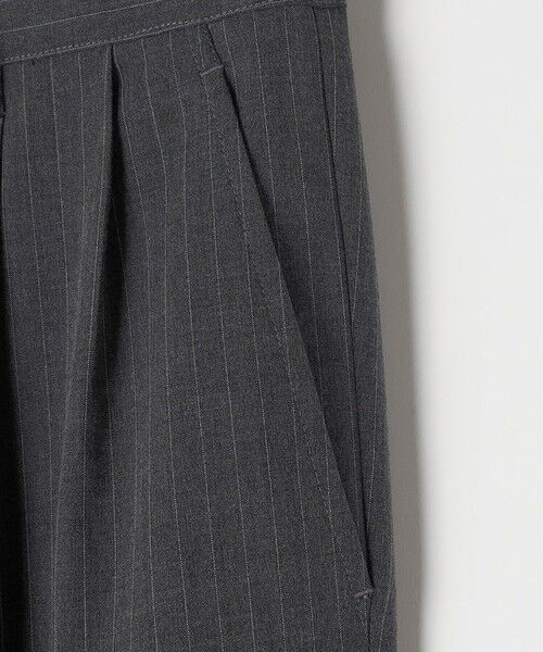 SHIPS / シップス その他パンツ | SHIPS any: LIM BLESS ソリッド/ストライプ 2プリーツ セミワイド イージーパンツ(セットアップ対応)◇ | 詳細9