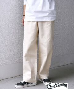 SHIPS / シップス デニムパンツ | SHIPS any: Cone Denim フリーサイズ キャンバス デニム イージーパンツ◇