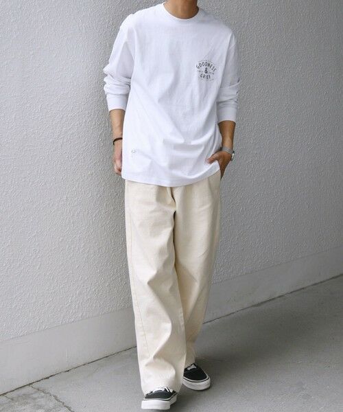 SHIPS / シップス デニムパンツ | SHIPS any: Cone Denim フリーサイズ キャンバス デニム イージーパンツ◇ | 詳細1