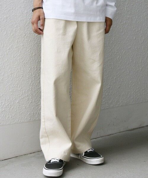 SHIPS / シップス デニムパンツ | SHIPS any: Cone Denim フリーサイズ キャンバス デニム イージーパンツ◇ | 詳細3