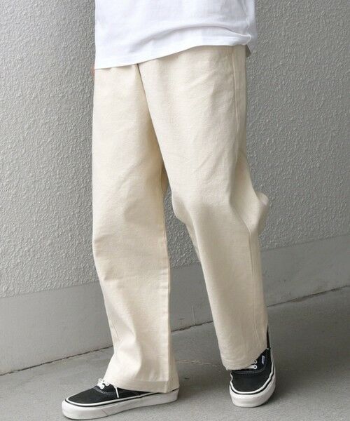 SHIPS / シップス デニムパンツ | SHIPS any: Cone Denim フリーサイズ キャンバス デニム イージーパンツ◇ | 詳細4