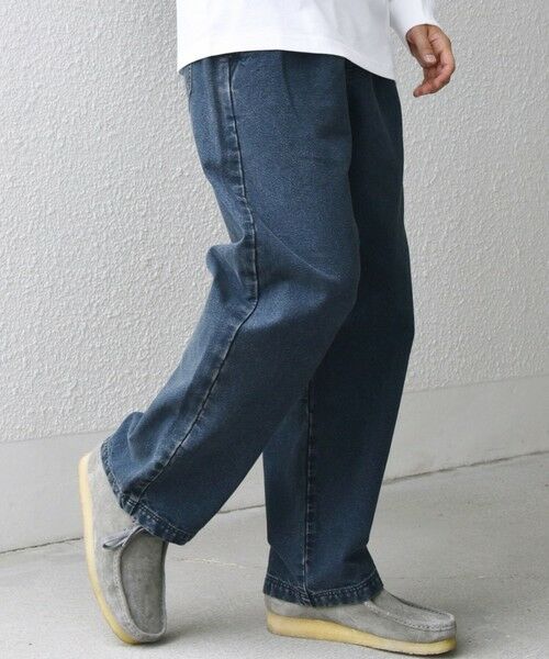 SHIPS / シップス デニムパンツ | SHIPS any: Cone Denim フリーサイズ キャンバス デニム イージーパンツ◇ | 詳細13