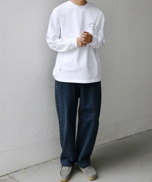 SHIPS / シップス デニムパンツ | SHIPS any: Cone Denim フリーサイズ キャンバス デニム イージーパンツ◇ | 詳細9