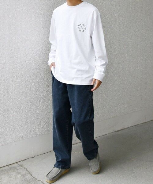 SHIPS / シップス デニムパンツ | SHIPS any: Cone Denim フリーサイズ キャンバス デニム イージーパンツ◇ | 詳細10