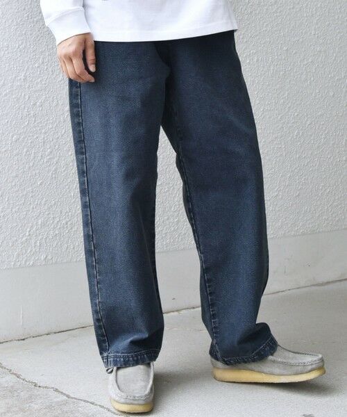 SHIPS / シップス デニムパンツ | SHIPS any: Cone Denim フリーサイズ キャンバス デニム イージーパンツ◇ | 詳細11