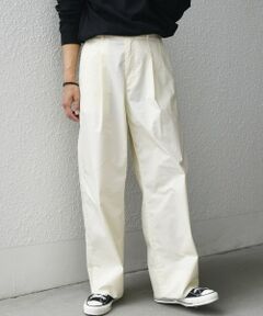 SHIPS / シップス チノ・ワークパンツ | SHIPS any:〈洗濯機可能〉MERROW ワイド 1タック イージー チノパンツ◇