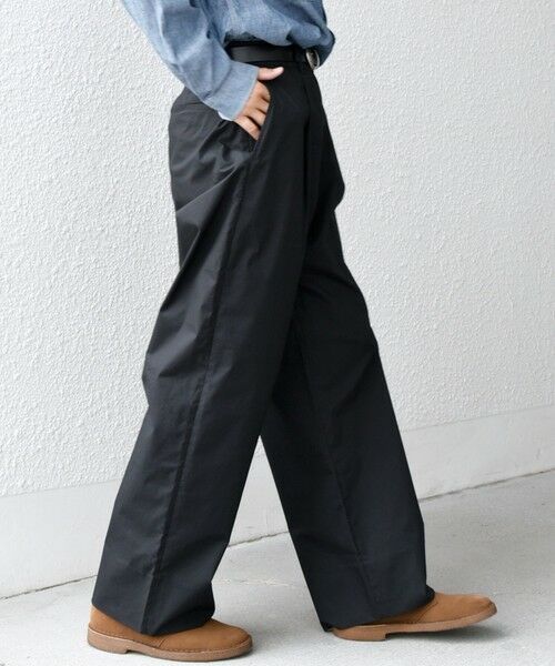 SHIPS / シップス チノ・ワークパンツ | SHIPS any:〈洗濯機可能〉MERROW ワイド 1タック イージー チノパンツ◇ | 詳細12