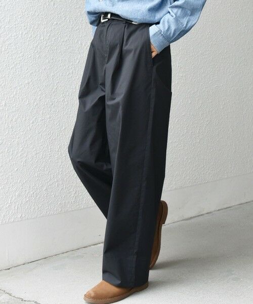 SHIPS / シップス チノ・ワークパンツ | SHIPS any:〈洗濯機可能〉MERROW ワイド 1タック イージー チノパンツ◇ | 詳細11
