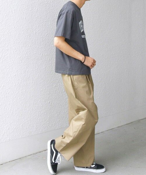 SHIPS / シップス チノ・ワークパンツ | SHIPS any:〈洗濯機可能〉MERROW ワイド 1タック イージー チノパンツ◇ | 詳細16