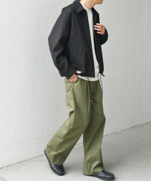 SHIPS / シップス チノ・ワークパンツ | SHIPS any:〈洗濯機可能〉MERROW ワイド 1タック イージー チノパンツ◇ | 詳細23