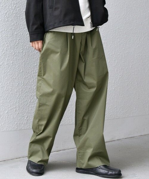 SHIPS / シップス チノ・ワークパンツ | SHIPS any:〈洗濯機可能〉MERROW ワイド 1タック イージー チノパンツ◇ | 詳細26