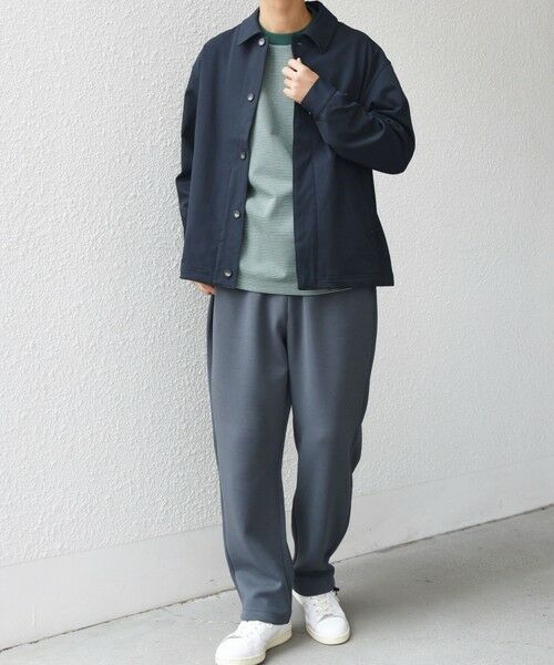 SHIPS / シップス その他パンツ | SHIPS any: クリア ダンボール スピンドル イージーパンツ(セットアップ対応)◇ | 詳細1