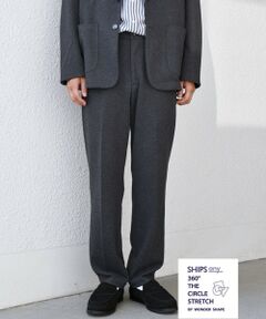 SHIPS / シップス その他パンツ | SHIPS any: 360° THE CIRCLE STRETCH ウールライク イージーパンツ(セットアップ対応)◇