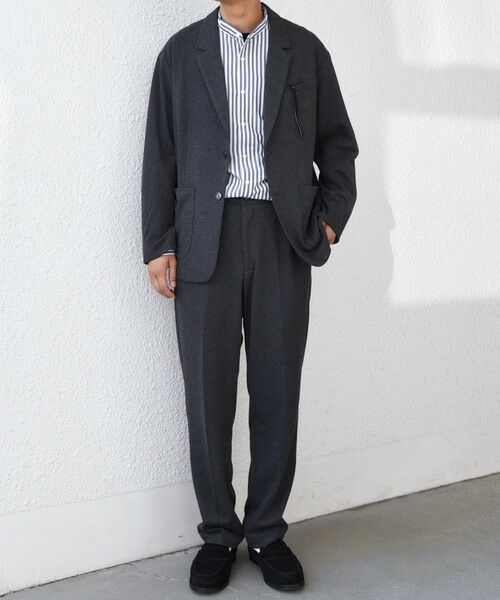 SHIPS / シップス その他パンツ | SHIPS any: 360° THE CIRCLE STRETCH ウールライク イージーパンツ(セットアップ対応)◇ | 詳細1