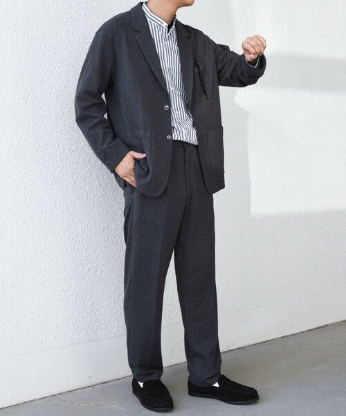 SHIPS / シップス その他パンツ | SHIPS any: 360° THE CIRCLE STRETCH ウールライク イージーパンツ(セットアップ対応)◇ | 詳細2