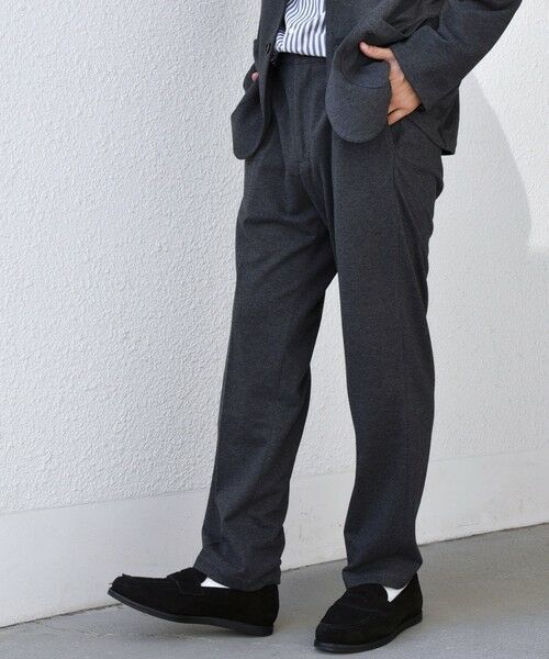 SHIPS / シップス その他パンツ | SHIPS any: 360° THE CIRCLE STRETCH ウールライク イージーパンツ(セットアップ対応)◇ | 詳細4
