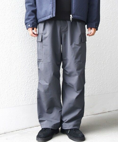 SHIPS / シップス カーゴパンツ | SHIPS any:〈洗濯機可能〉裏起毛 ウォーム スマート ワイド イージー カーゴ パンツ◇ | 詳細3