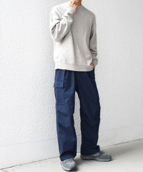 SHIPS / シップス カーゴパンツ | SHIPS any:〈洗濯機可能〉裏起毛 ウォーム スマート ワイド イージー カーゴ パンツ◇ | 詳細27