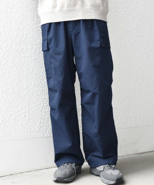SHIPS / シップス カーゴパンツ | SHIPS any:〈洗濯機可能〉裏起毛 ウォーム スマート ワイド イージー カーゴ パンツ◇ | 詳細28