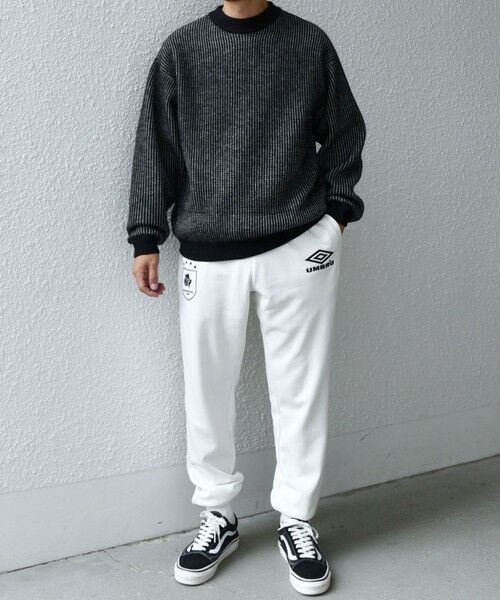 SHIPS / シップス チノ・ワークパンツ | 【SHIPS any別注】UMBRO: 90s ロゴ スウェット イージー パンツ(セットアップ対応)◇ | 詳細1