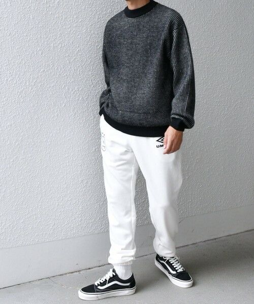 SHIPS / シップス チノ・ワークパンツ | 【SHIPS any別注】UMBRO: 90s ロゴ スウェット イージー パンツ(セットアップ対応)◇ | 詳細2