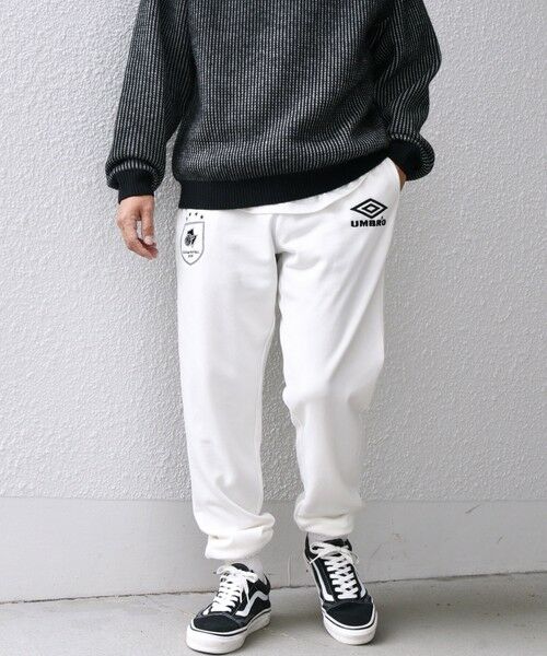 SHIPS / シップス チノ・ワークパンツ | 【SHIPS any別注】UMBRO: 90s ロゴ スウェット イージー パンツ(セットアップ対応)◇ | 詳細3