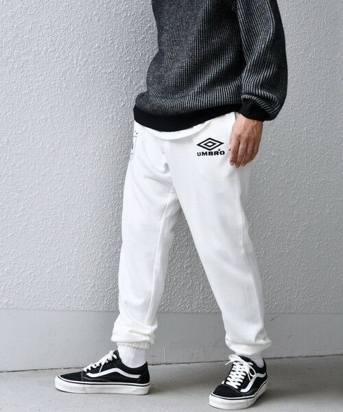 SHIPS / シップス チノ・ワークパンツ | 【SHIPS any別注】UMBRO: 90s ロゴ スウェット イージー パンツ(セットアップ対応)◇ | 詳細4