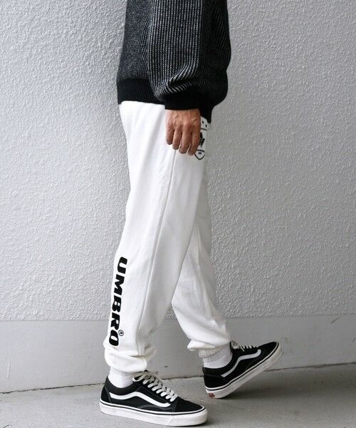 SHIPS / シップス チノ・ワークパンツ | 【SHIPS any別注】UMBRO: 90s ロゴ スウェット イージー パンツ(セットアップ対応)◇ | 詳細5