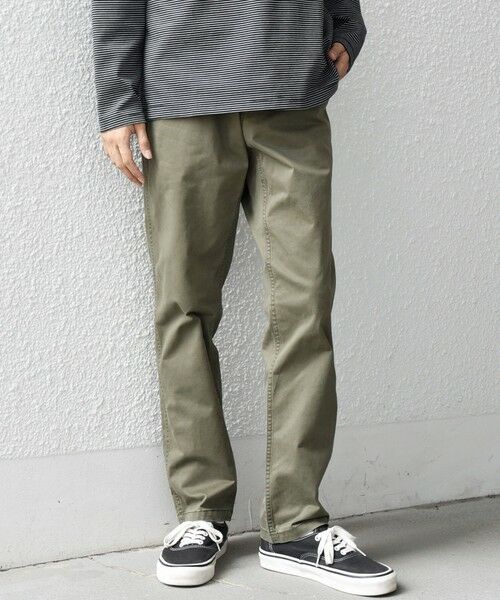 SHIPS / シップス チノ・ワークパンツ | SHIPS any:〈洗濯機可能〉フェードカラー ストレッチ スリム テーパード チノ パンツ◇ | 詳細28