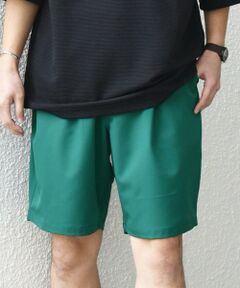 SHIPS / シップス ショート・ハーフ・半端丈パンツ | SHIPS any:〈洗濯機可能/撥水〉4WAYストレッチ ロゴ カラー イージー ショーツ◇