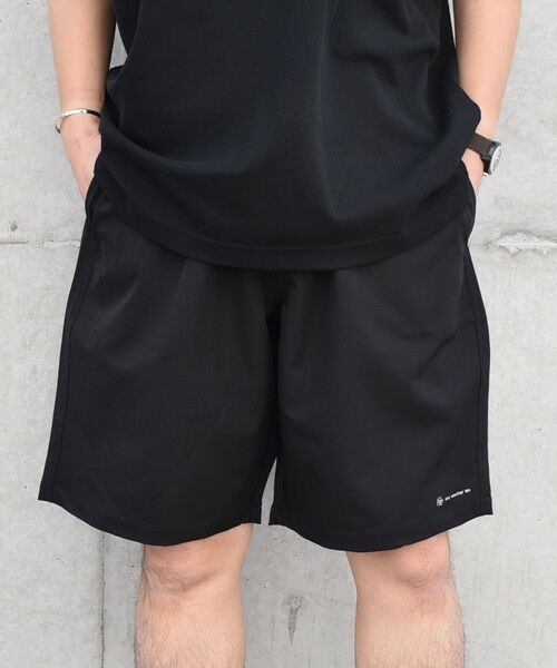 SHIPS / シップス ショート・ハーフ・半端丈パンツ | SHIPS any:〈洗濯機可能/撥水〉4WAYストレッチ ロゴ カラー イージー ショーツ◇ | 詳細3