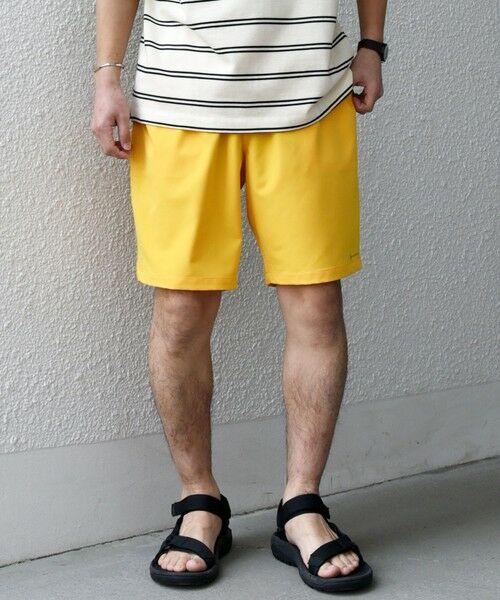 SHIPS / シップス ショート・ハーフ・半端丈パンツ | SHIPS any:〈洗濯機可能/撥水〉4WAYストレッチ ロゴ カラー イージー ショーツ◇ | 詳細10