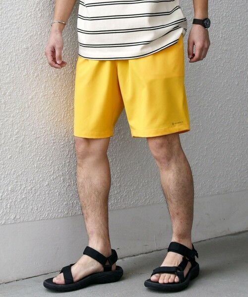 SHIPS / シップス ショート・ハーフ・半端丈パンツ | SHIPS any:〈洗濯機可能/撥水〉4WAYストレッチ ロゴ カラー イージー ショーツ◇ | 詳細11