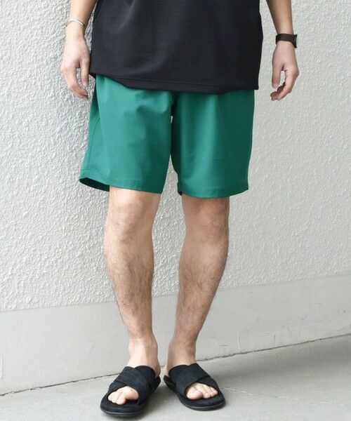 SHIPS / シップス ショート・ハーフ・半端丈パンツ | SHIPS any:〈洗濯機可能/撥水〉4WAYストレッチ ロゴ カラー イージー ショーツ◇ | 詳細17