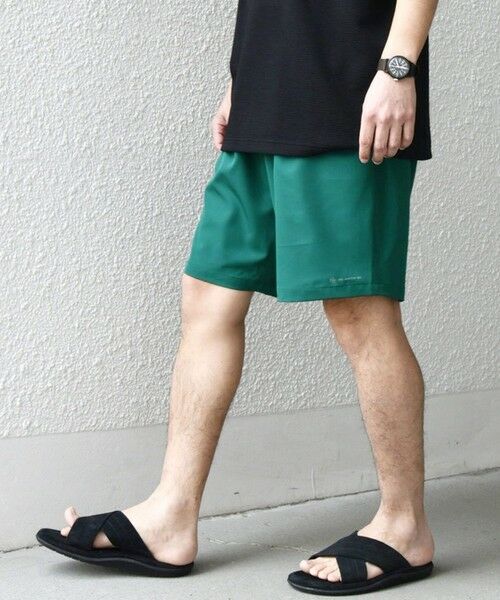 SHIPS / シップス ショート・ハーフ・半端丈パンツ | SHIPS any:〈洗濯機可能/撥水〉4WAYストレッチ ロゴ カラー イージー ショーツ◇ | 詳細18