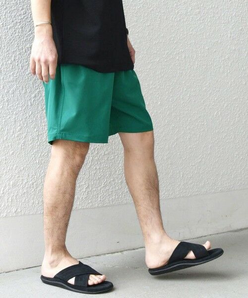 SHIPS / シップス ショート・ハーフ・半端丈パンツ | SHIPS any:〈洗濯機可能/撥水〉4WAYストレッチ ロゴ カラー イージー ショーツ◇ | 詳細19